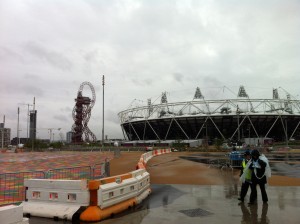 The Olympic Stadium and the Orbit